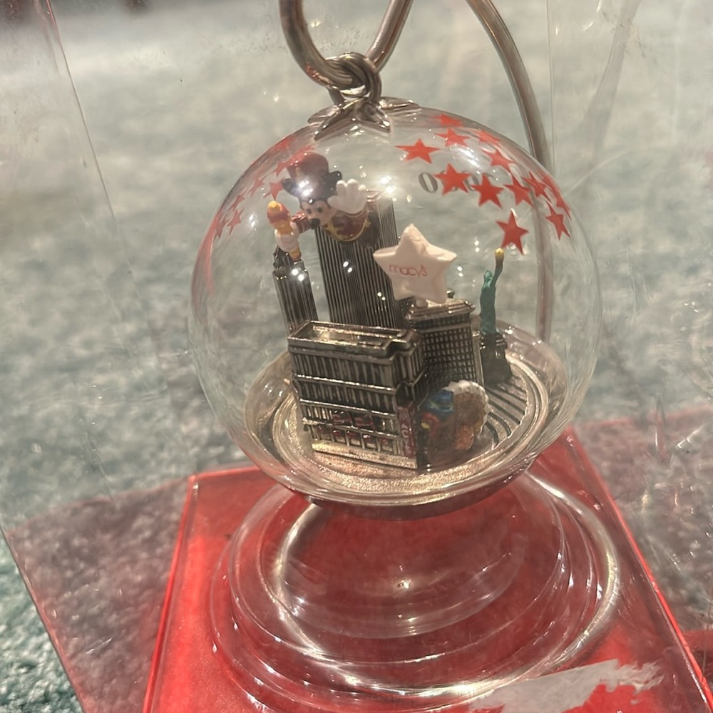 Lenox Limited Edition 2000 Macy's Parade NYC Bandleader Mickey Mouse Ornament
